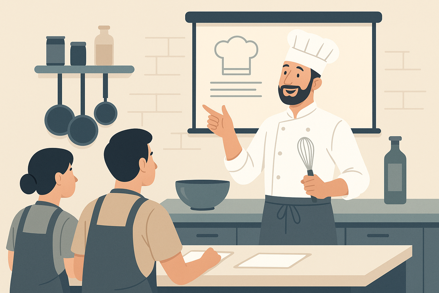 Formation et coaching d'équipes culinaires